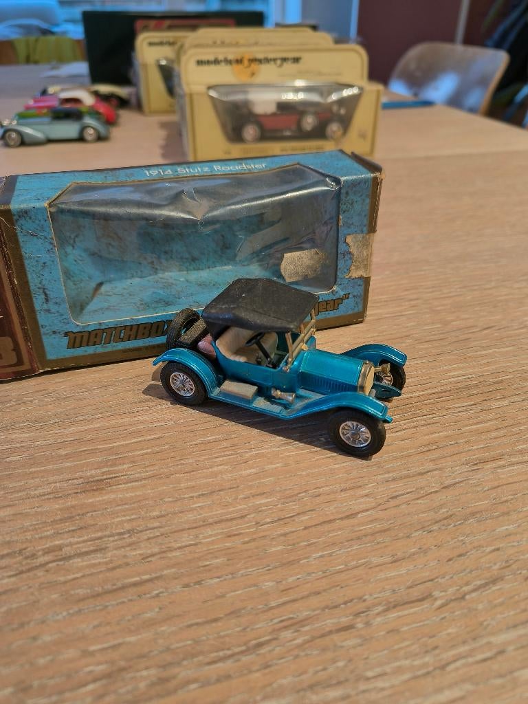 Matchbox Models of Yesteryear: 1914 Stutz Roadster Y-8, Enlèvement ou Envoi, Voiture