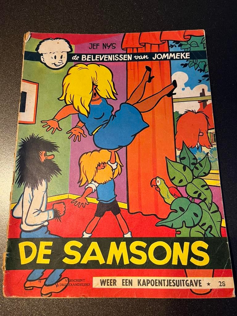 nr. 28 - De Samsons (Vroege druk, 1966) - Kapoentjesuitgave, Ophalen, Gelezen
