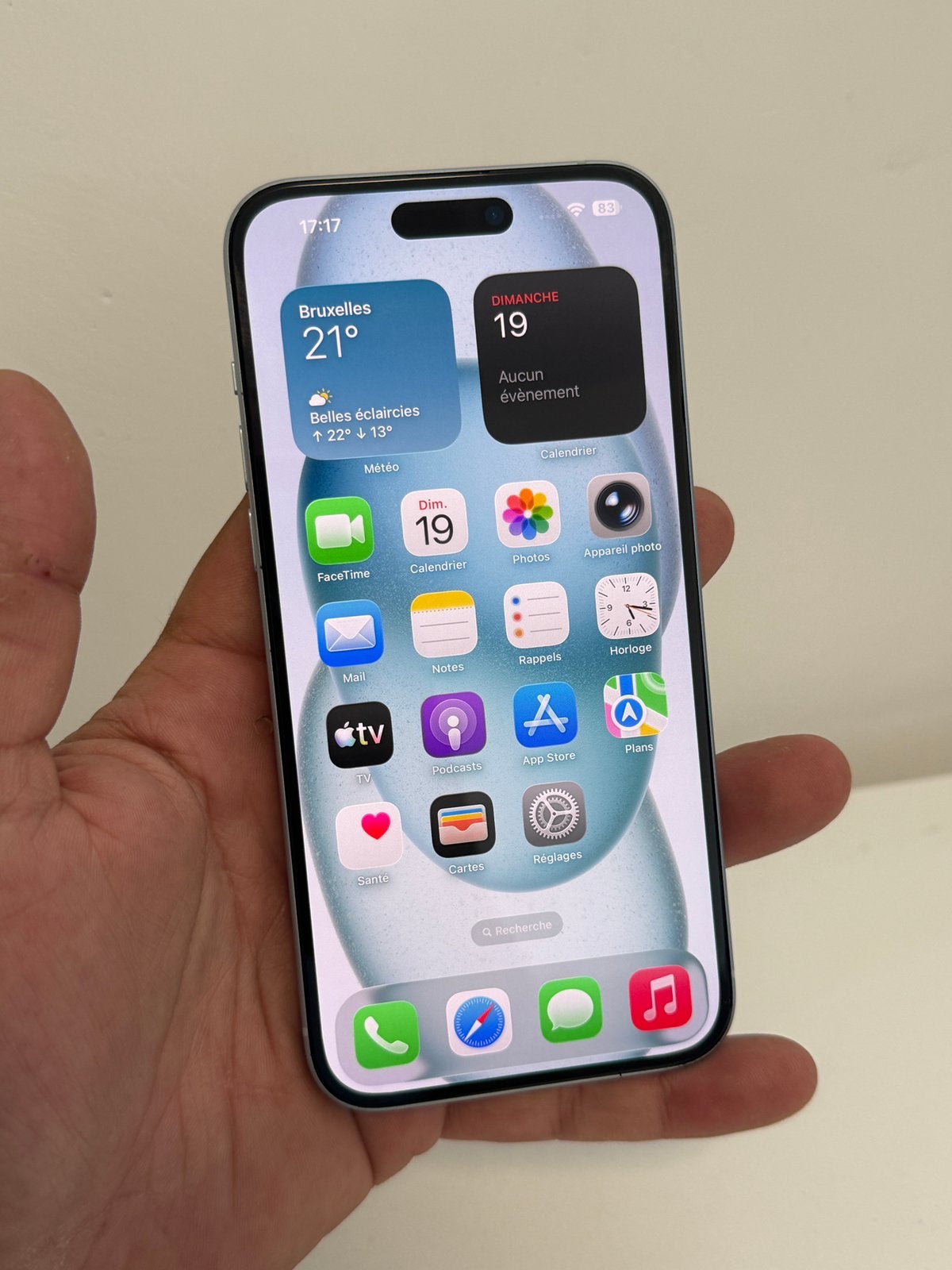 iPhone 15 Plus 128gb bleue en très bon état, vd/éch, Télécoms, Téléphonie mobile | Apple iPhone, 128 GB, Comme neuf, Enlèvement