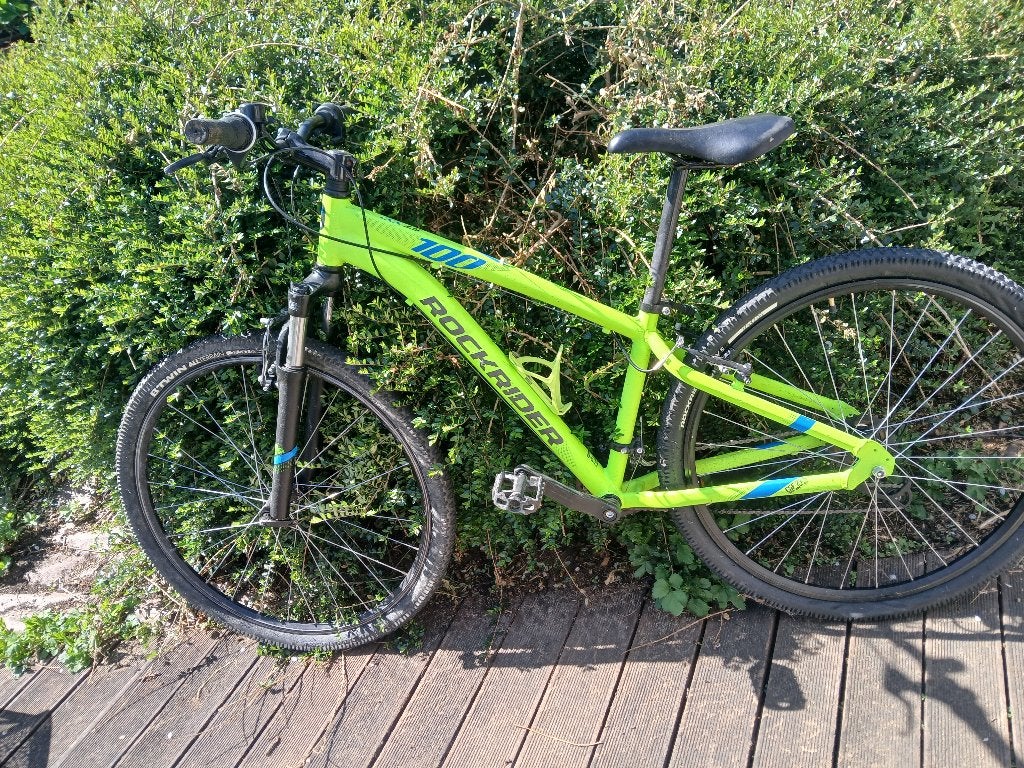 Vélo ado vert., Frein sur jante, Acier, Enlèvement, Utilisé
