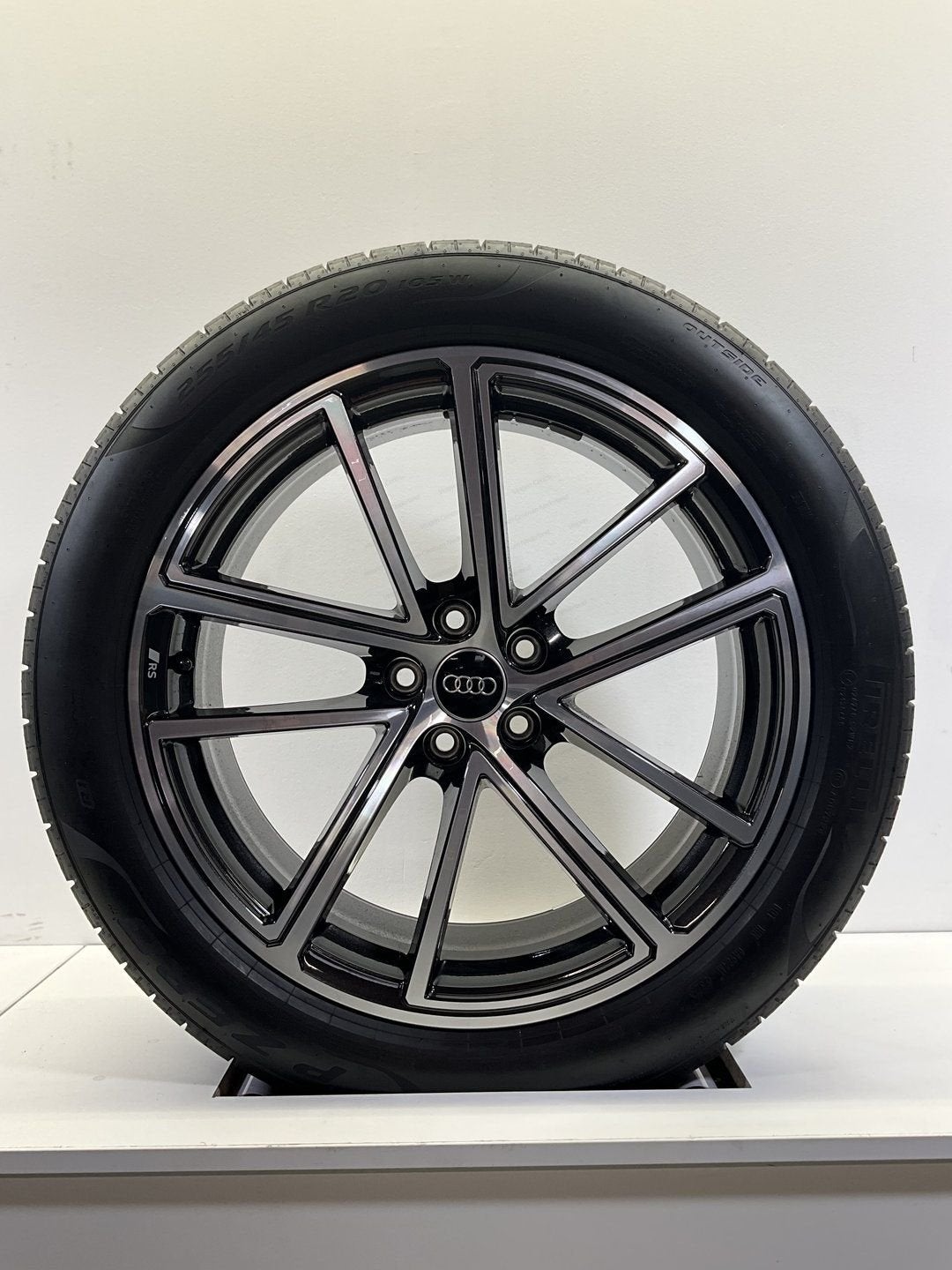 20’’ AUDI Q5 SQ5 NW MODEL VELGEN ZOMERBANDEN AUDI SPORT ORIG, Auto-onderdelen, Banden en Velgen, Gebruikt, 255 mm, -, -
