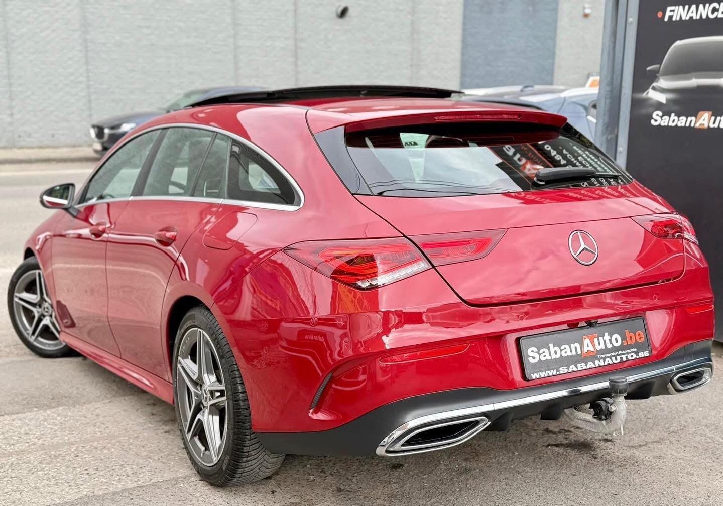 MERCEDES CLA 200 SHOOTING BRAKE PACK AMG + NIGHT 2020, Rouge, CLA, Achat, Euro 6