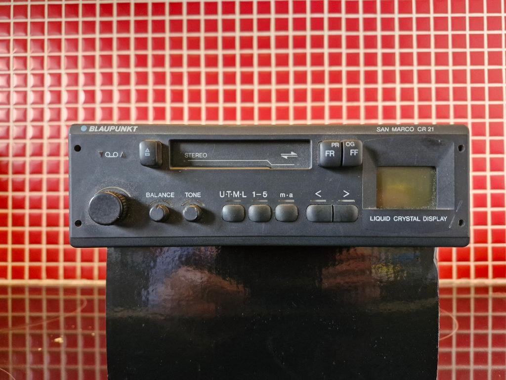 Blaupunkt san Marco CR21 autoradio, Ophalen