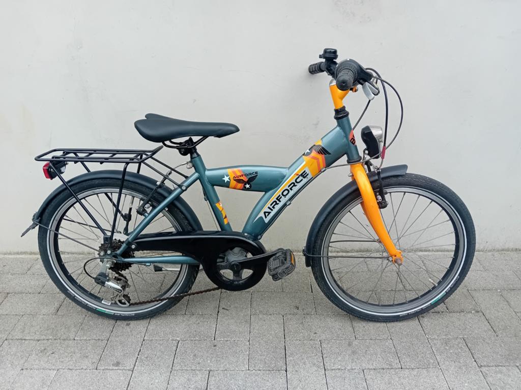 Jongensfiets BFK Airforce 20inch 6speed NIEUWPRIJS 349€ 🚴‍♂, Fietsen en Brommers, Ophalen, Gebruikt, Cruiser, Velgrem