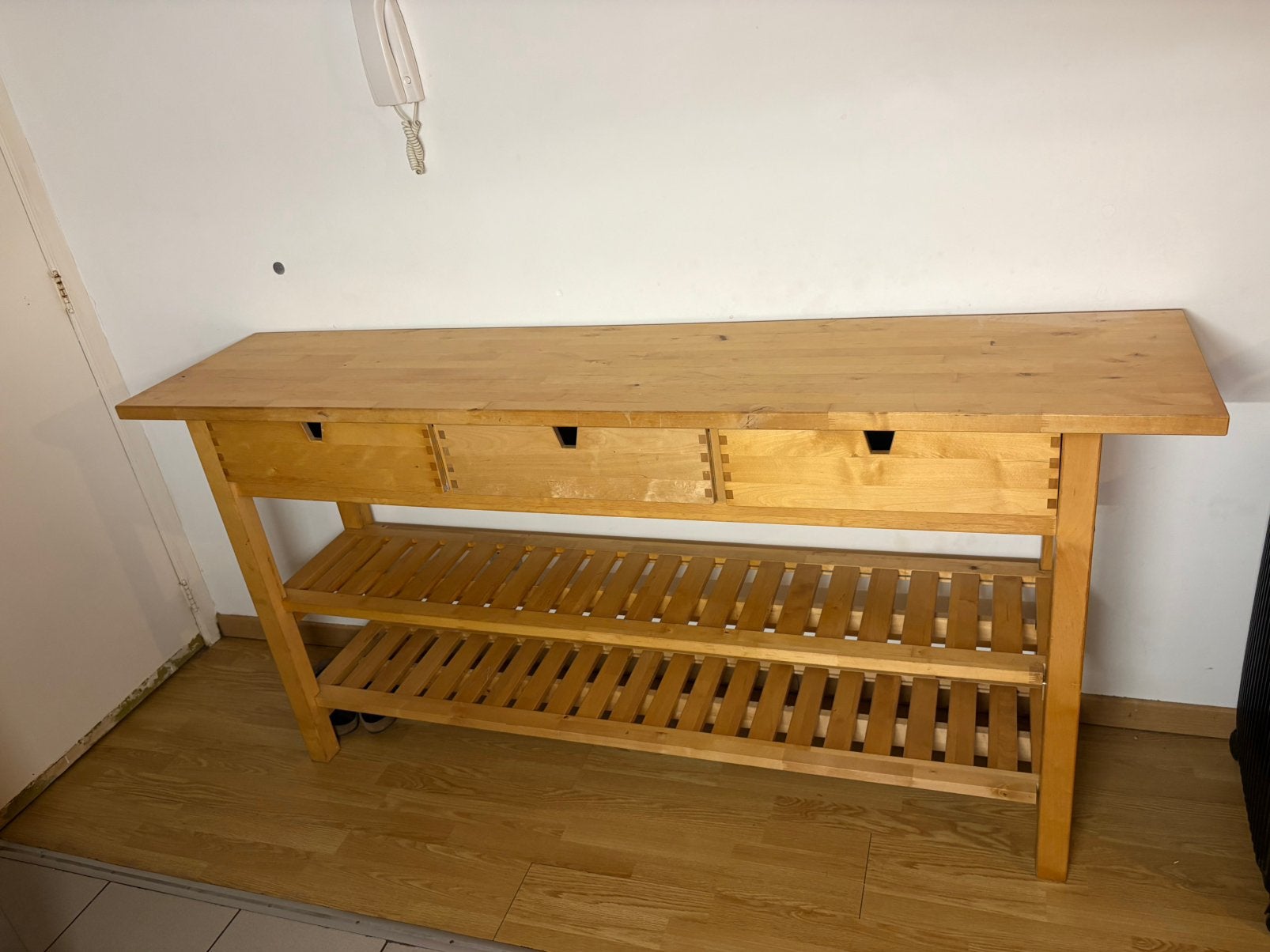 Grande console en bois à vendre, Enlèvement, Comme neuf