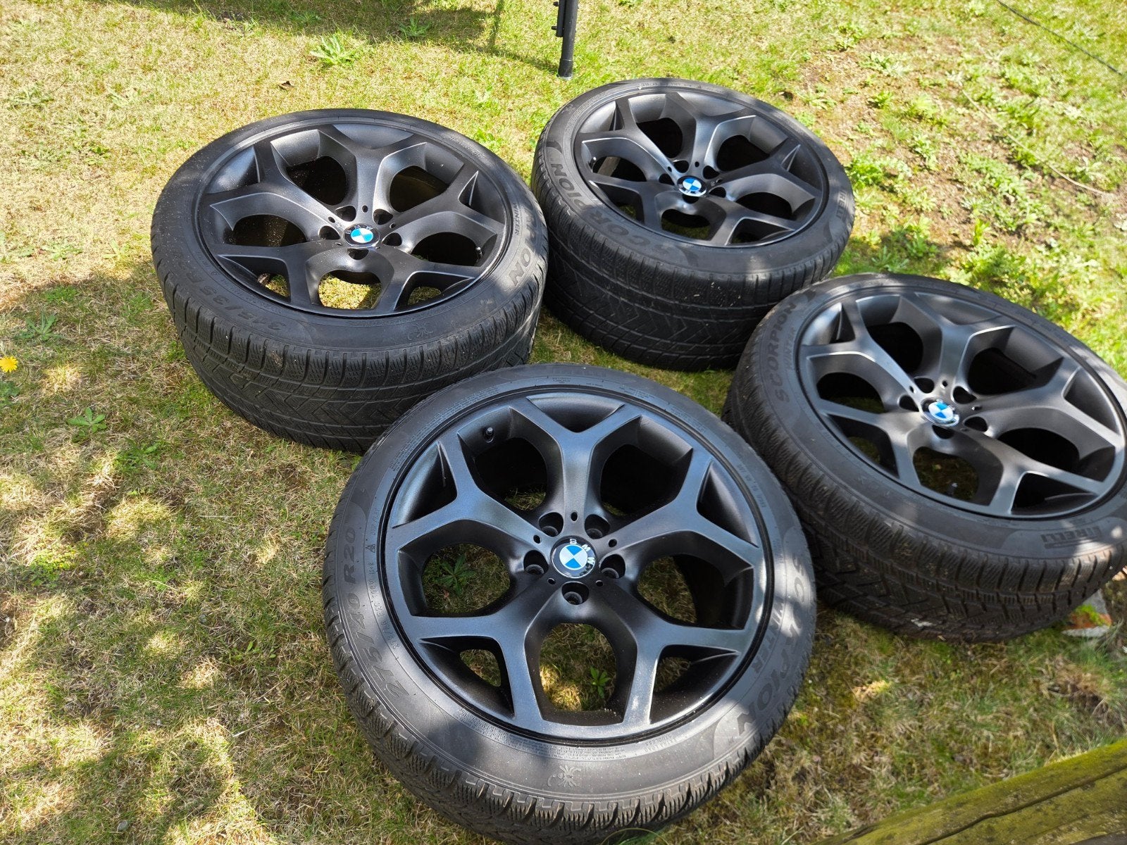 Kit jantes+largeur de pneu BMW X5 X6 20 pouces, Enlèvement, 20 pouces, Pneu(s)