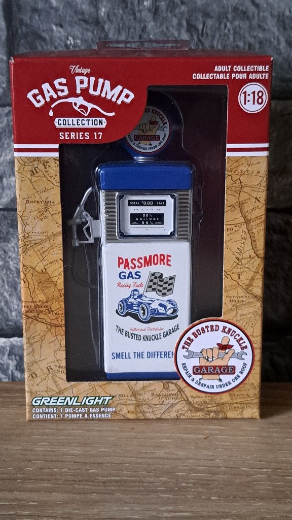 POMPE à essence passmore gas 1/18ème, Neuf, Autres marques, Enlèvement ou Envoi, Voiture