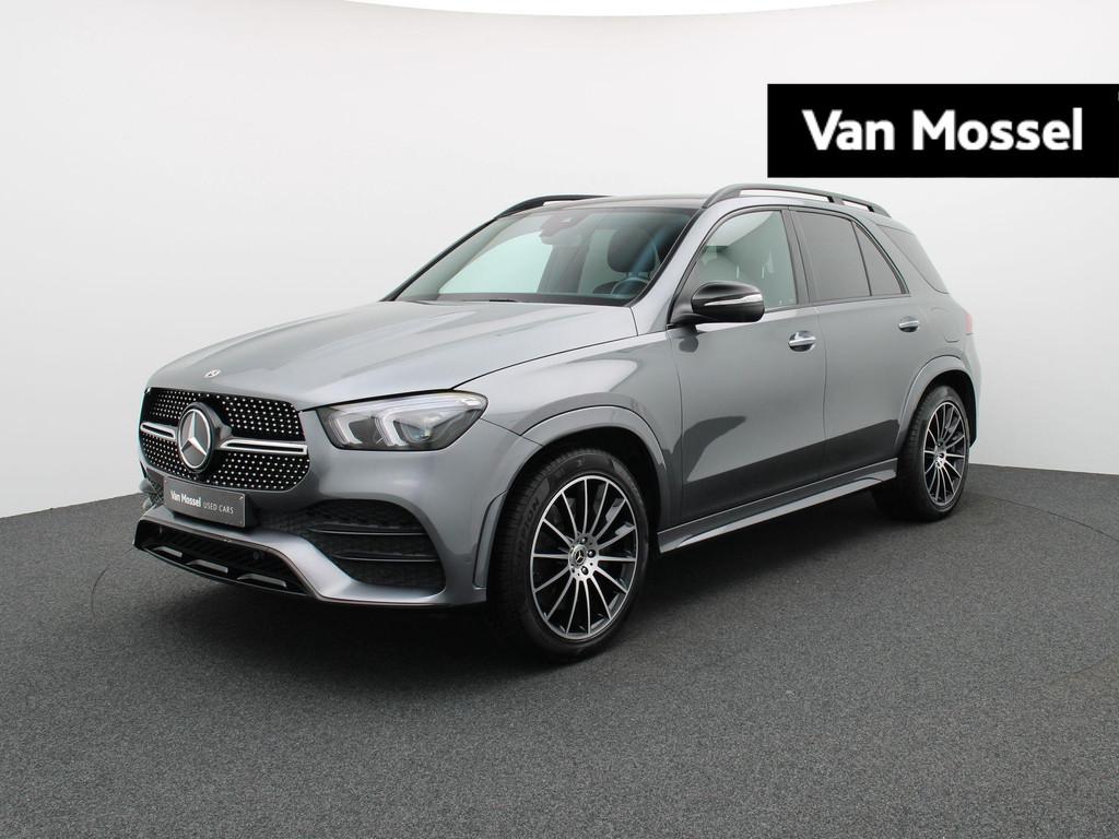 Mercedes-Benz GLE 350 de AMG LINE + LEDER + PANORAMISCH DAK, Auto's, Mercedes-Benz, Bedrijf, Te koop, GLE, 360° camera, 4x4, ABS