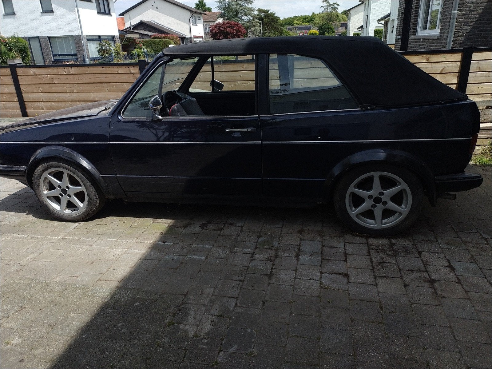 VW golf cabrio mk1, Autos, Achat, Cabriolet, Boîte manuelle, Noir