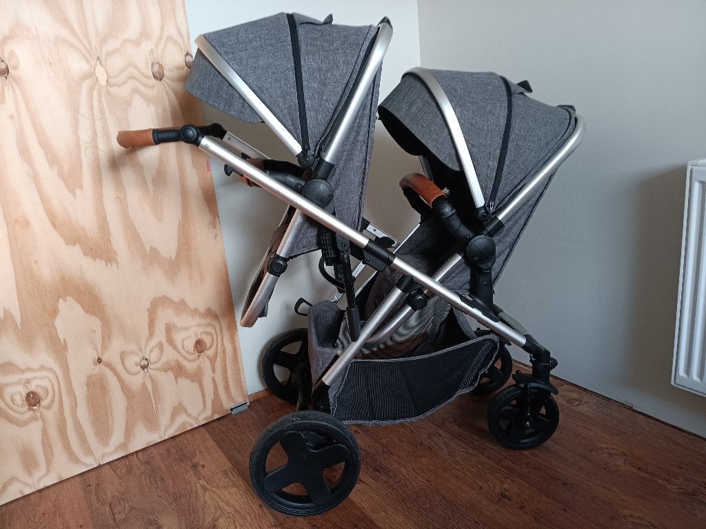Pericles duo wandelwagen – ideaal voor een tweeling, Kinderen en Baby's, Duowagen, Zo goed als nieuw, Ophalen, Kinderwagen
