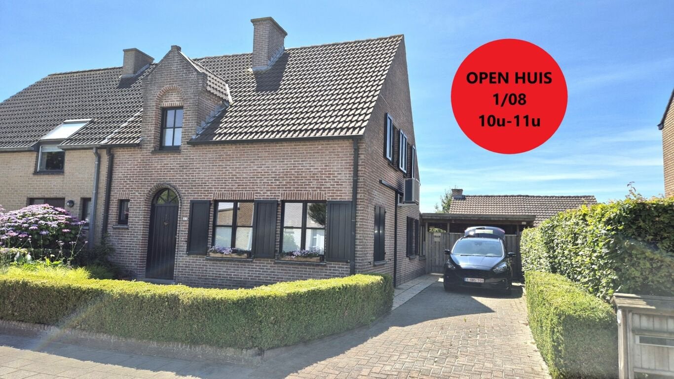 Instapklare woning Oostkamp - 3/4 slaapkamers met AIRCO !, 139 kWh/m²/jaar, 500 tot 1000 m², 3 kamers, Hoekwoning