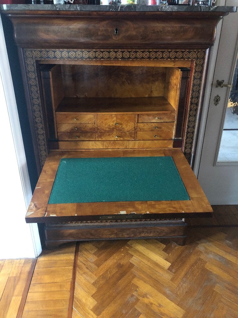 Antieke Secretaire, Huis en Inrichting, Ophalen, Gebruikt, Antiek