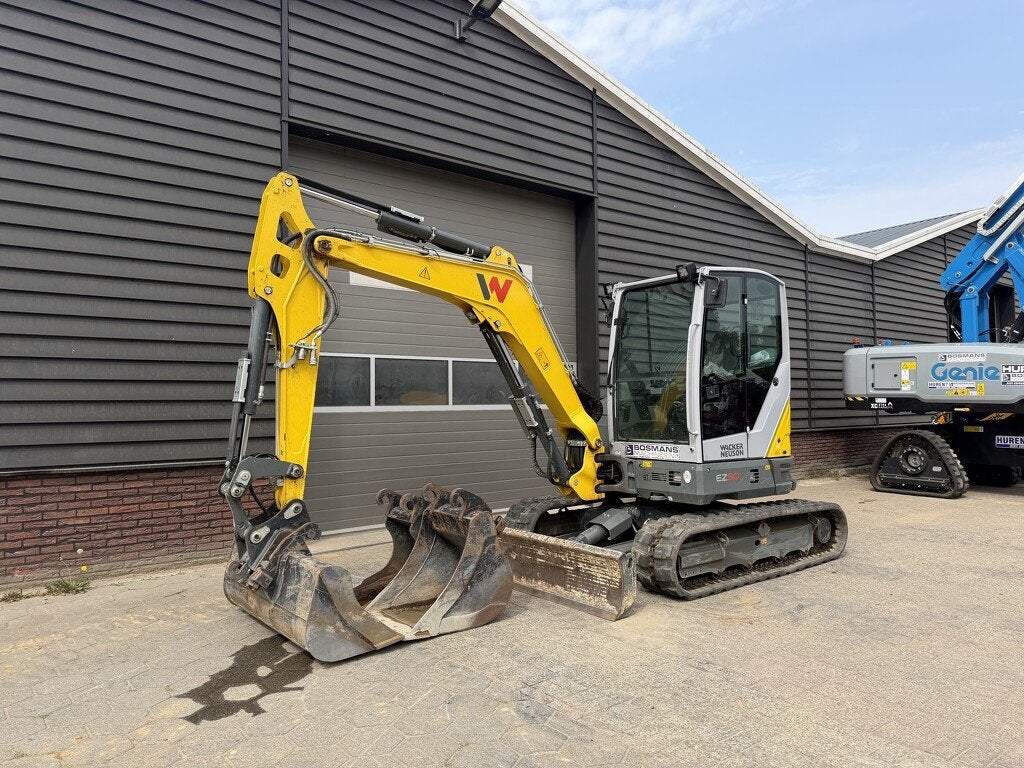 Wacker Neuson EZ50 rupsgraafmachine €835 LEASE - AIRCO slo, Zakelijke goederen, Machines en Bouw | Kranen en Graafmachines, Graafmachine