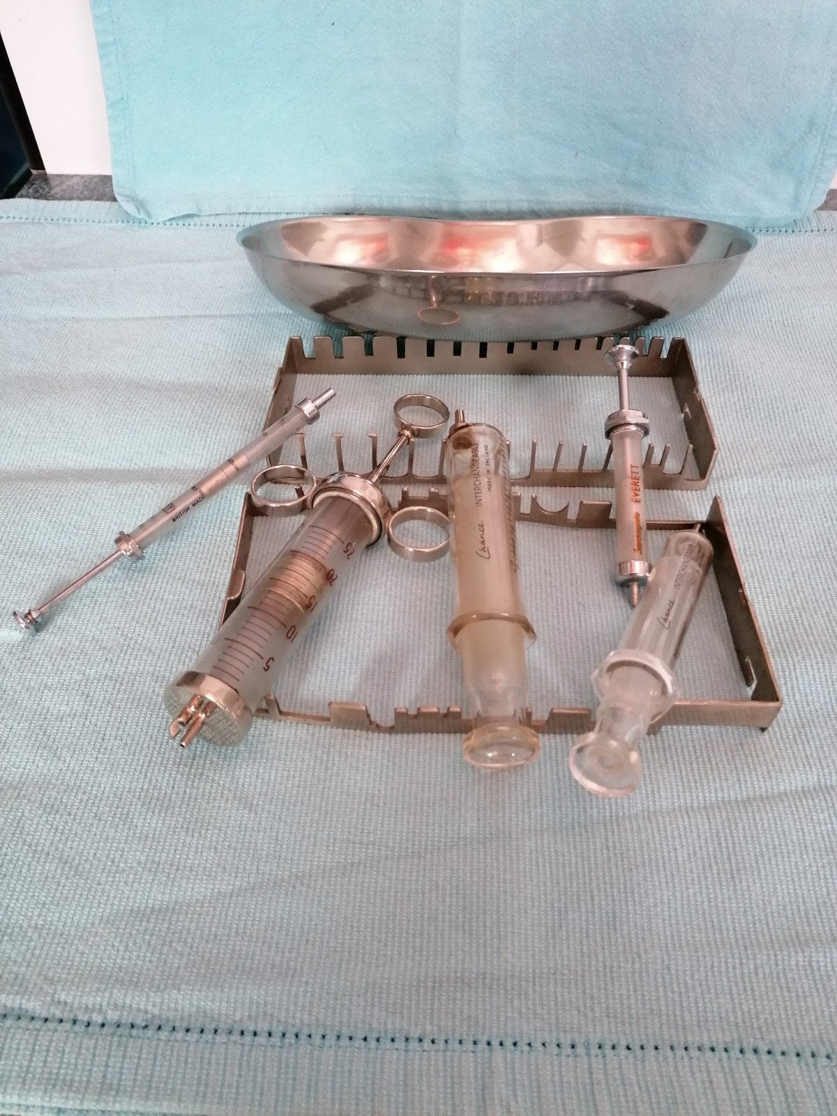 Cameco Everett Chance injectieset Engeland 30-65 + naalden, Antiquités & Art, Curiosités & Brocante, Enlèvement ou Envoi