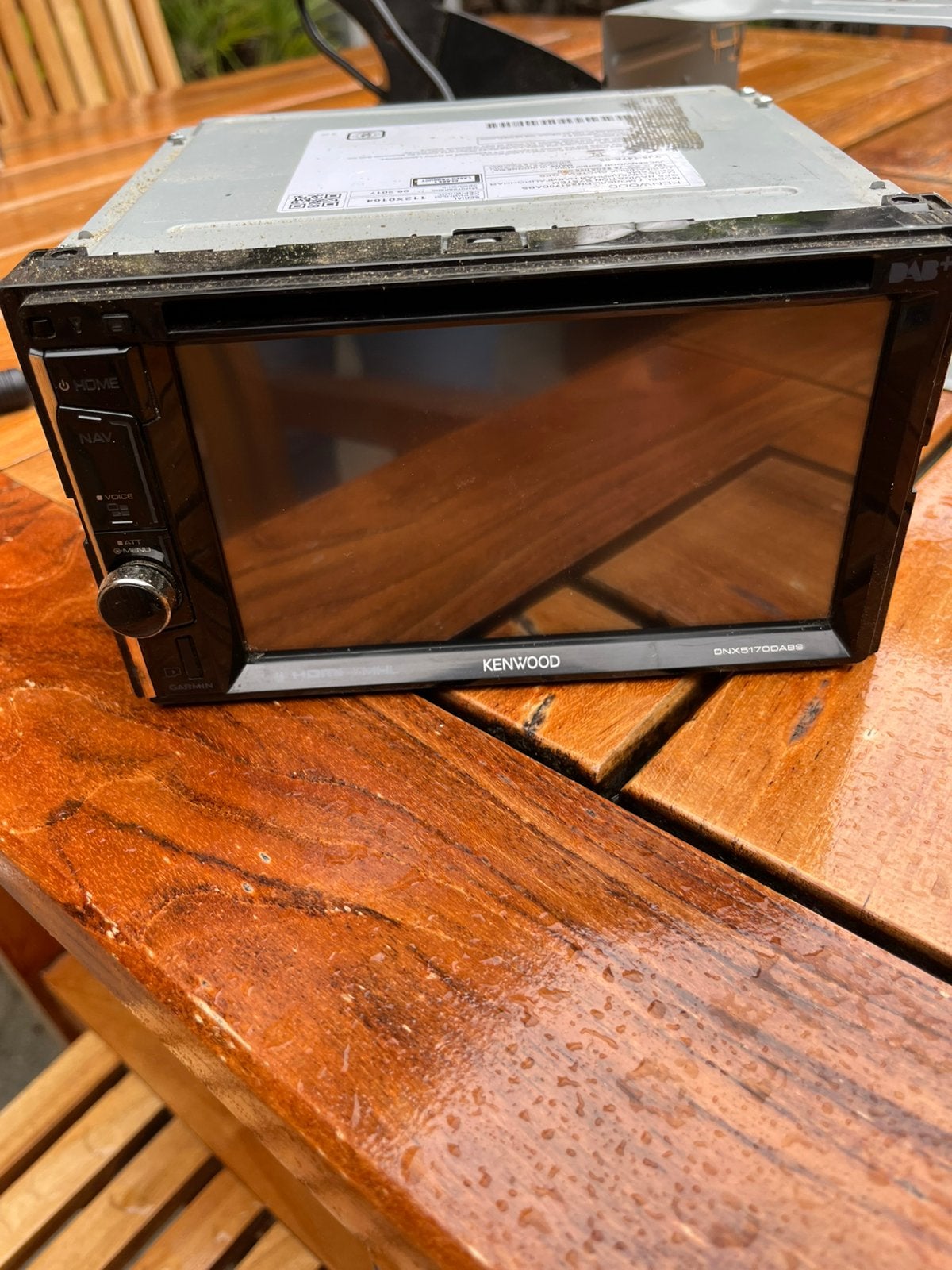 Kenwood DAB+ & achteruitrijcamera, Auto diversen, Autoradio's, Ophalen, Zo goed als nieuw