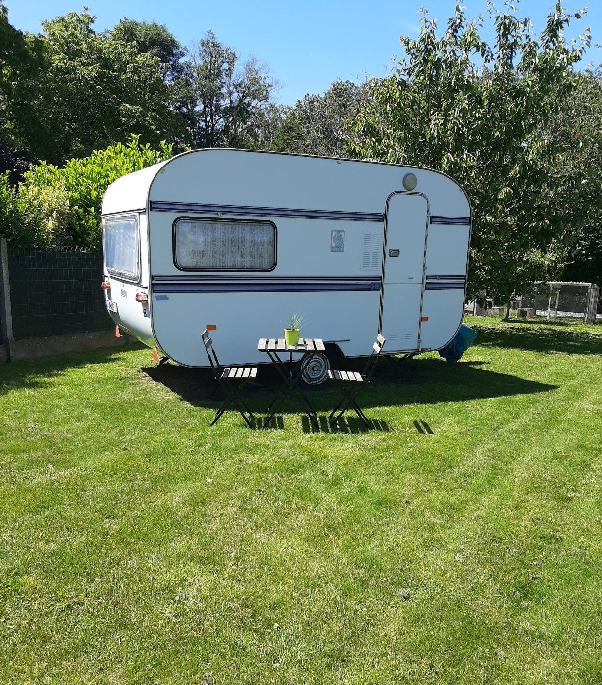 Knaus Monsun-B  retro Bj 1980, Tot en met 2, Dwarsbed, Particulier, 500 - 750 kg
