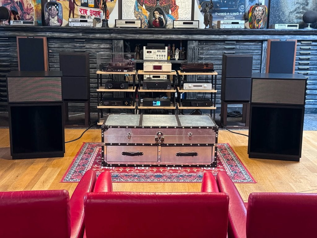 Klipsch La Scala AL5, Audio, Tv en Foto, Luidsprekerboxen, Ophalen, Gebruikt, Vloerstaande luidspreker