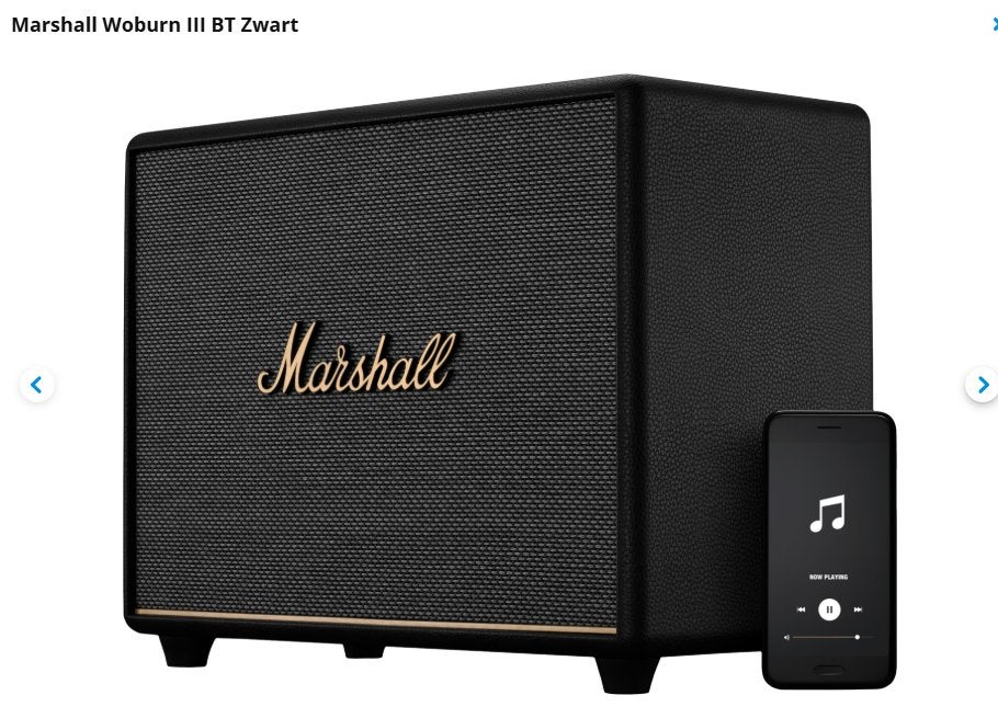 Marschall Woburn III ( NIEUW ), Audio, Tv en Foto, Luidsprekerboxen, Bluetooth, Ophalen, Nieuw, Vloerstaande luidspreker