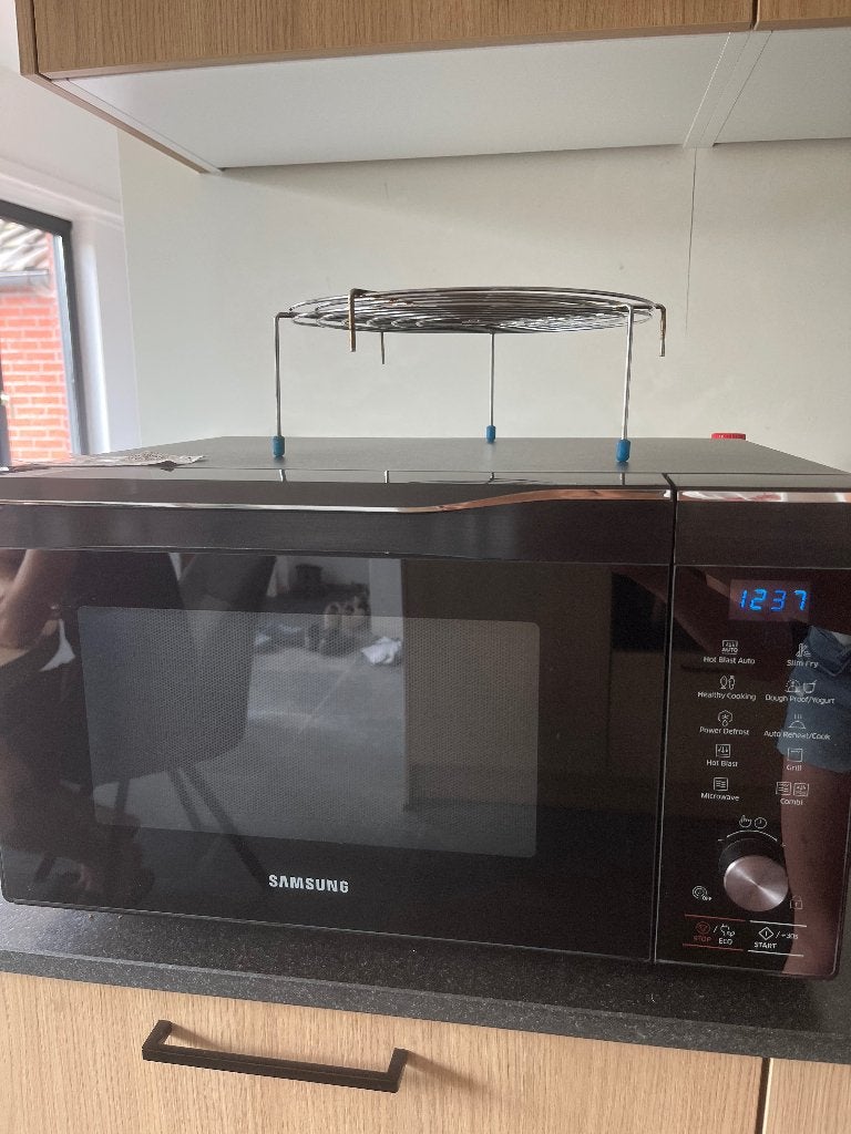 Samsung combi oven, Ophalen, Minder dan 45 cm, Combi-oven, Draaiplateau