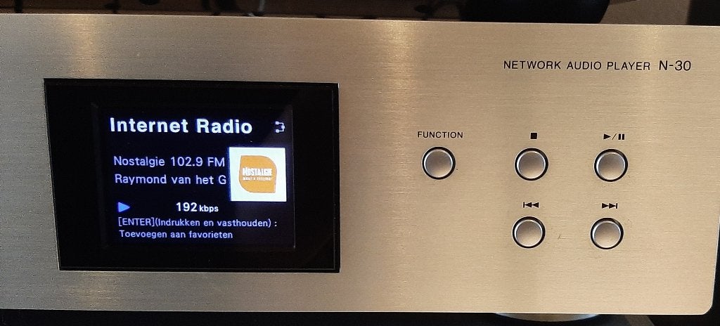 pioneer netwerk audio speler N-30, Ophalen, Zo goed als nieuw, Pioneer