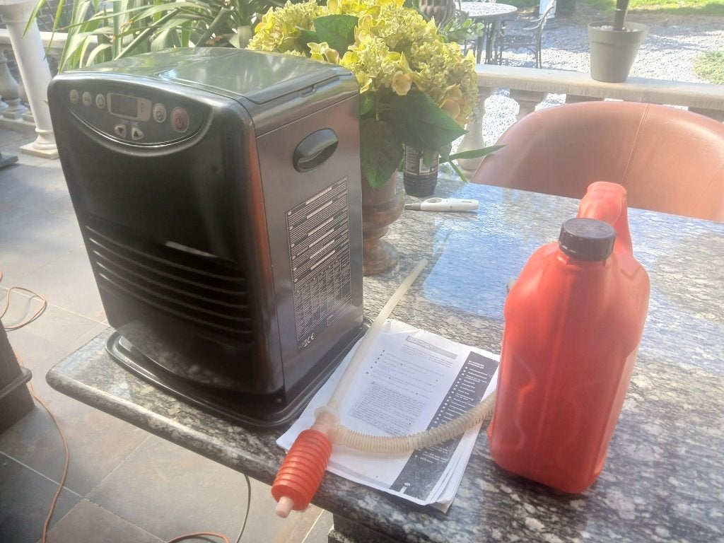 qlima laser kachel 3631 tc laser petroleumkachel. Met defect, Huis en Inrichting, Ophalen, Gebruikt, Overige brandstoffen, Petroleumkachel