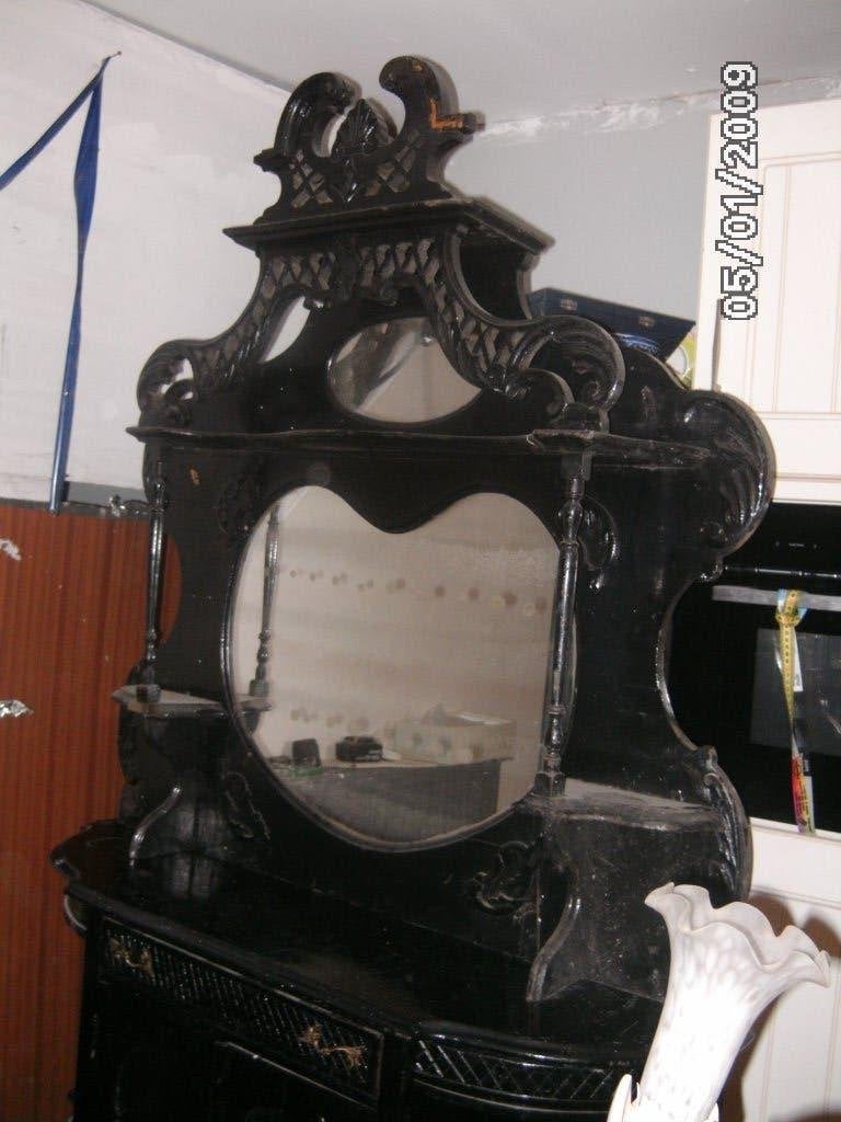 antiek kast, Ophalen