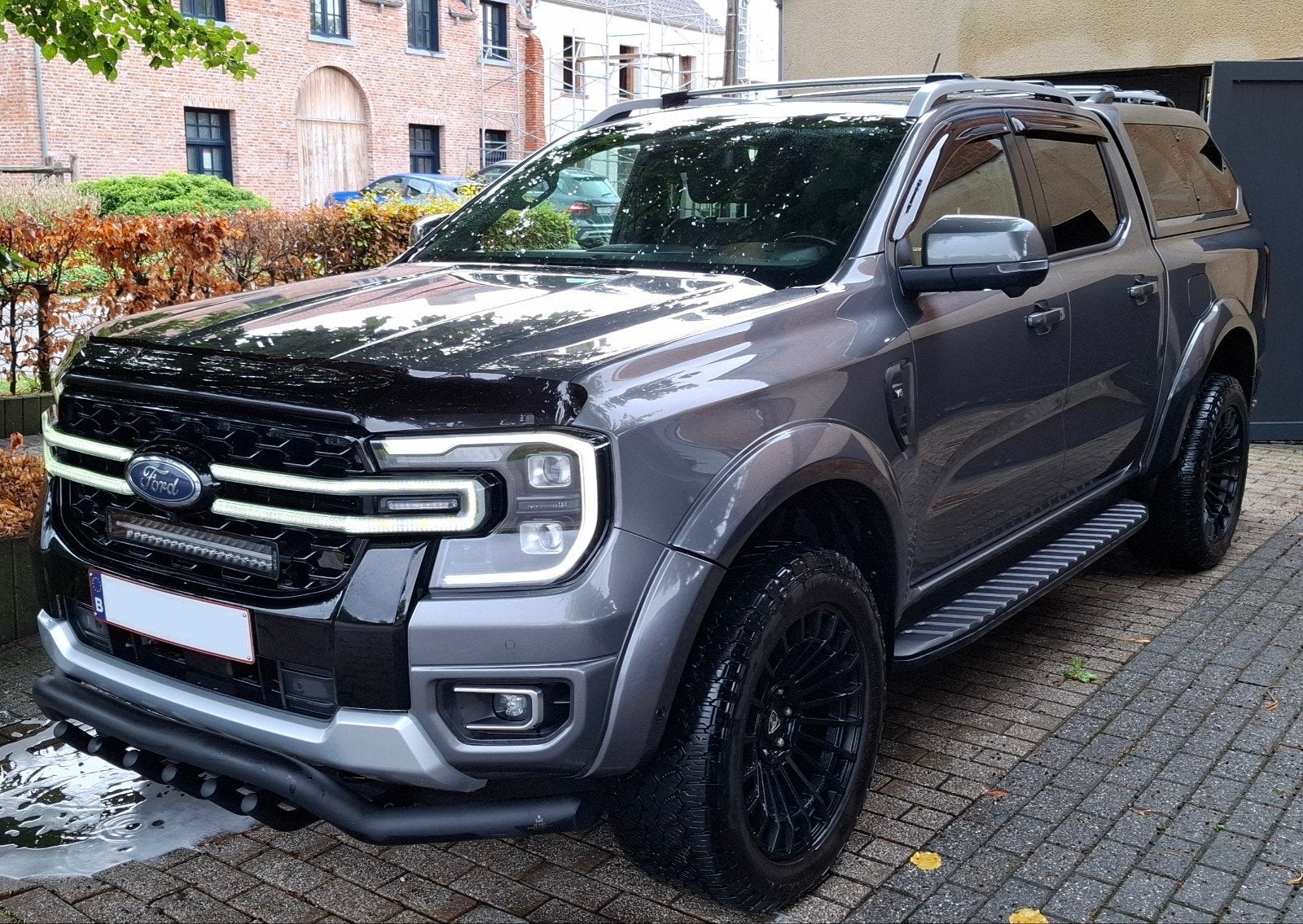Unieke Ford Ranger PLATINUM 3.0L V6 diesel, 46281 € excl btw, Autos, Cuir, Argent ou Gris, Achat, Euro 6