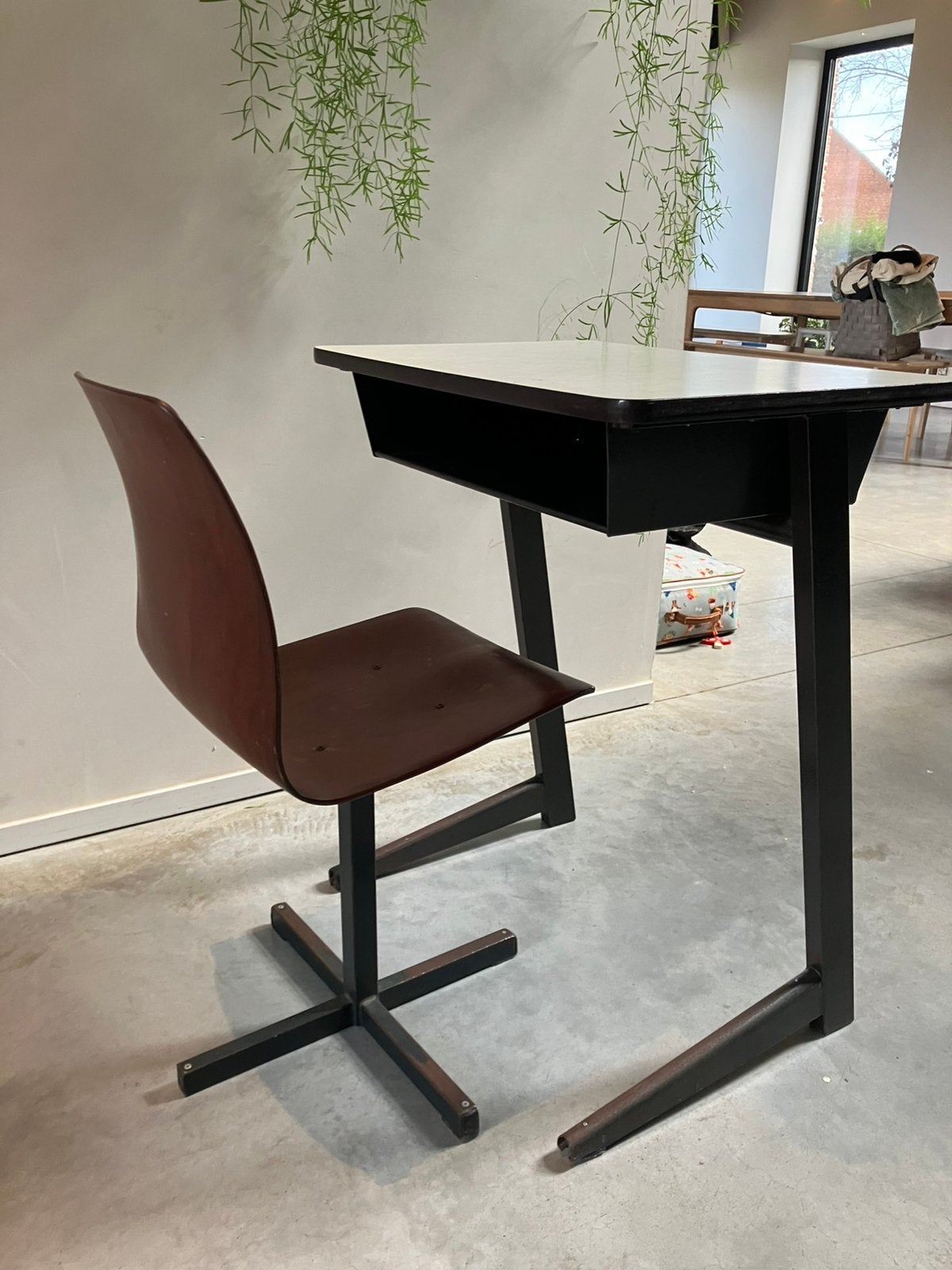 Kinder bureau en stoeltje, Huis en Inrichting, Bureaus, Ophalen, Gebruikt
