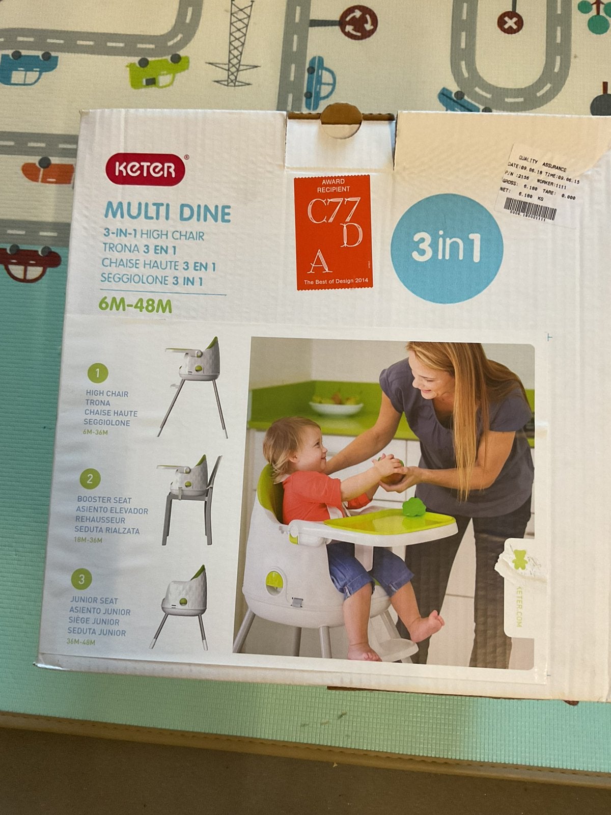Eetstoel, Enlèvement, Utilisé