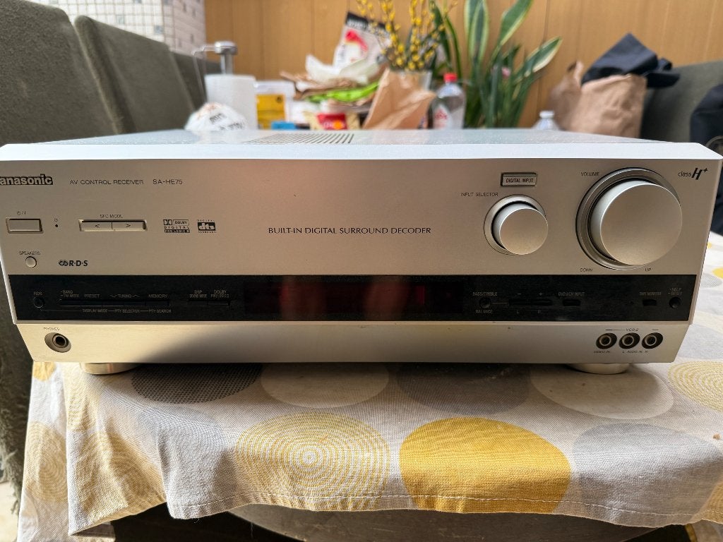 Panasonic SA-HE75, Ophalen of Verzenden, Zo goed als nieuw, 120 watt of meer