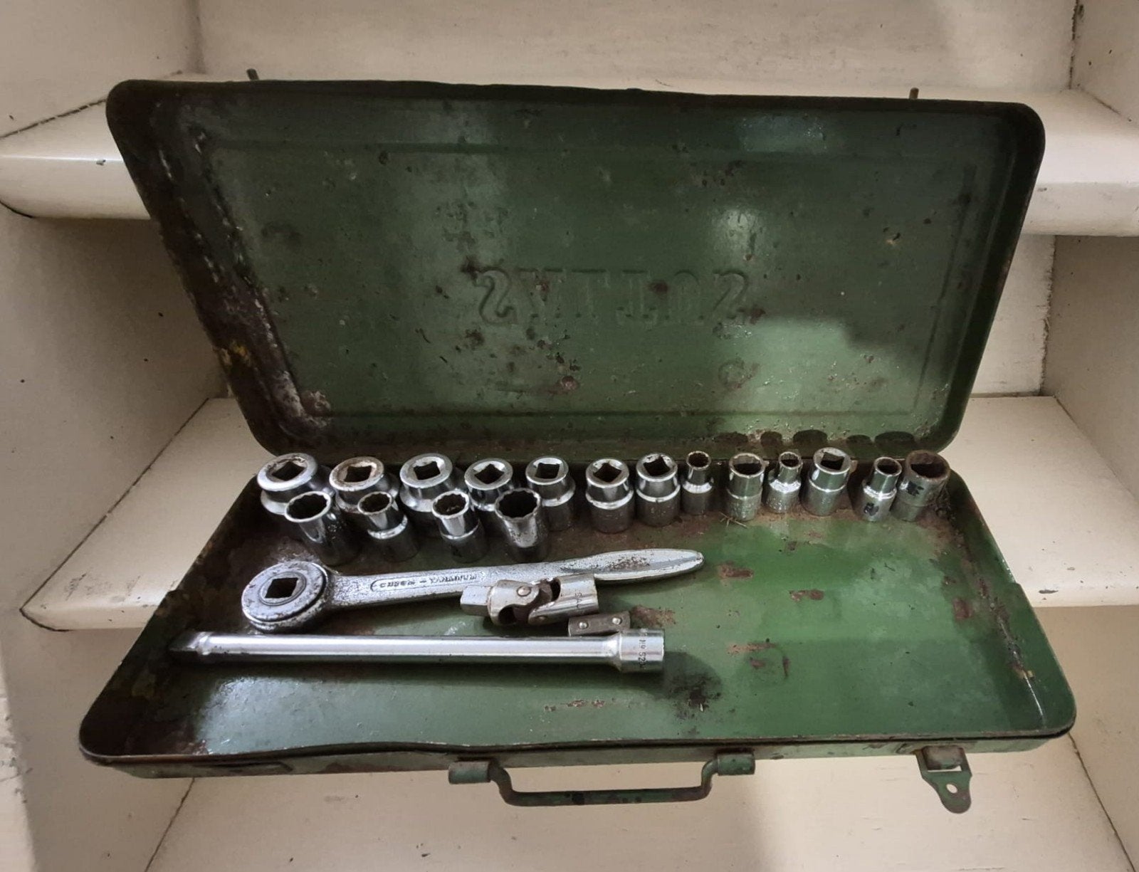 Jeu de douilles vintage, Bricolage & Construction, Outillage | Outillage à main, Enlèvement