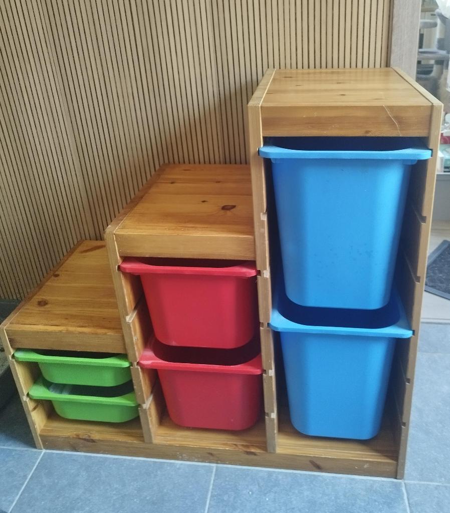 Trofast kasten, Ophalen, Gebruikt, Kast, 75 tot 100 cm