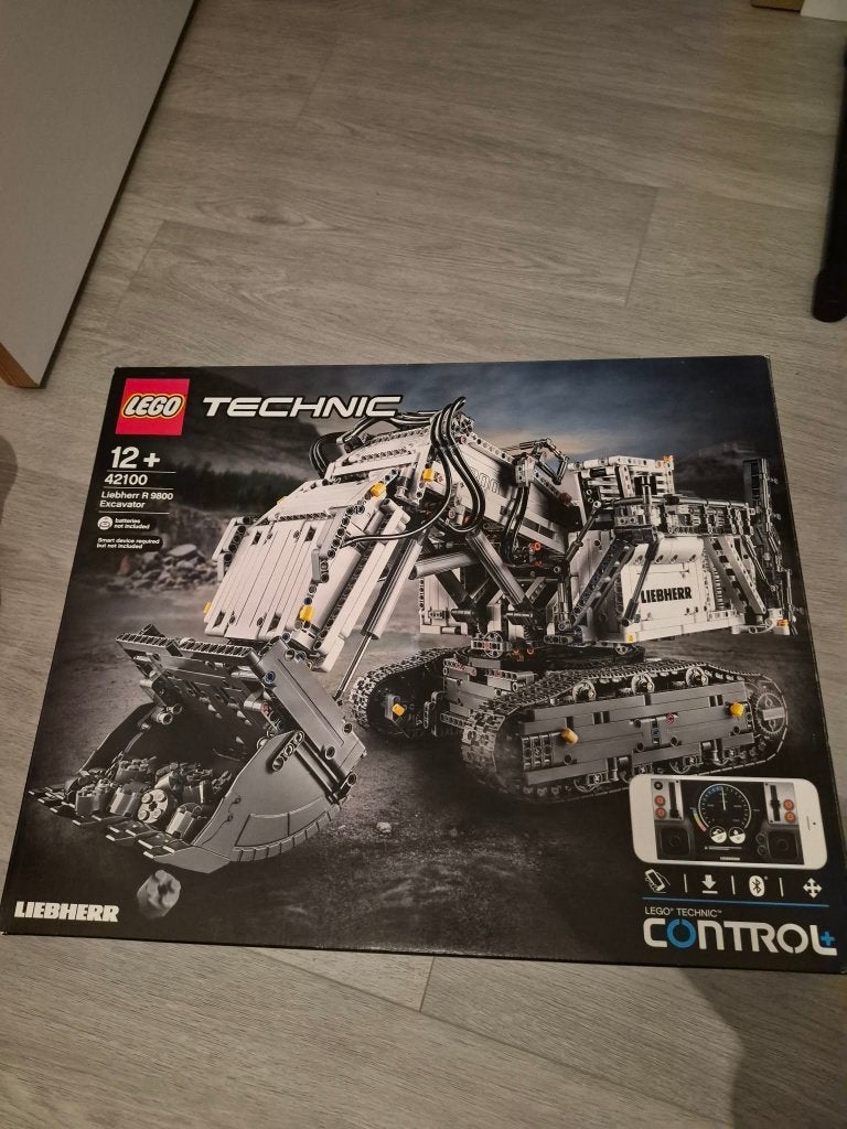 Lego Technic 42100 Liebherr R 9800, Kinderen en Baby's, Speelgoed | Duplo en Lego, Lego, Ophalen of Verzenden, Zo goed als nieuw