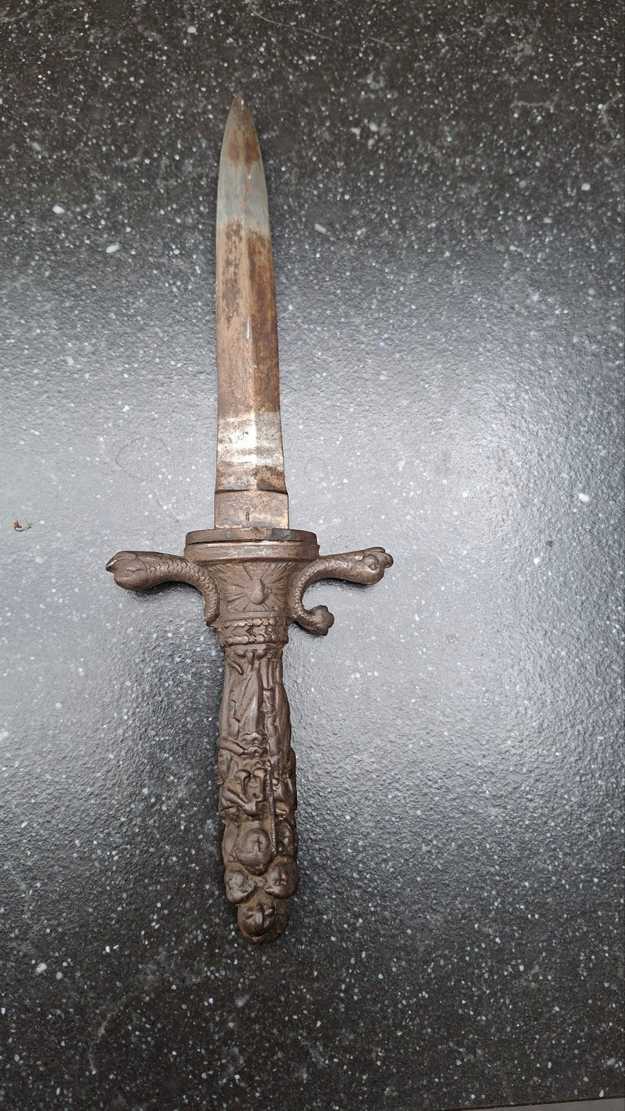 antieke sierdolk/briefopener (1880-1920), Ophalen of Verzenden