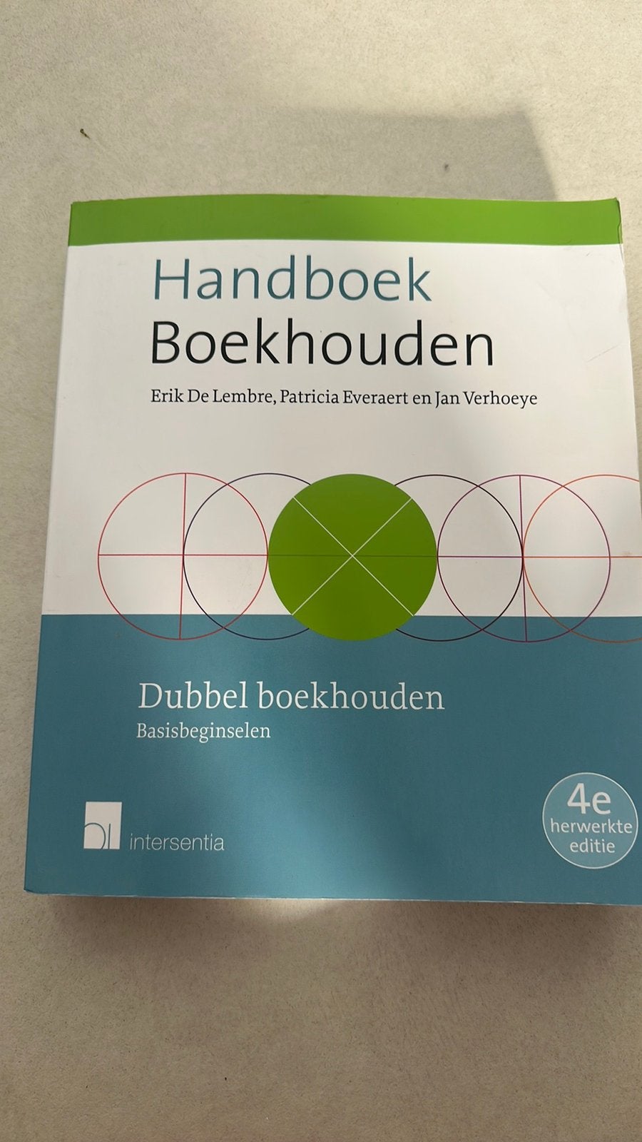 Handboek boekhouden - Dubbel boekhouden, 4de ed., Boeken, Ophalen, Patricia Everaert; Erik de Lembre