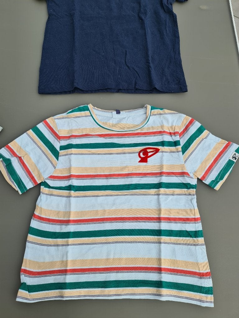 gestreept t-shirt, CKS, 116, Kinderen en Baby's, Kinderkleding | Maat 116, Ophalen, Zo goed als nieuw