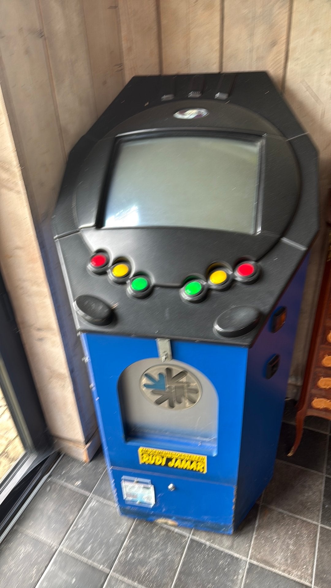 Speelautomaat jaren 80, Ophalen, Zo goed als nieuw