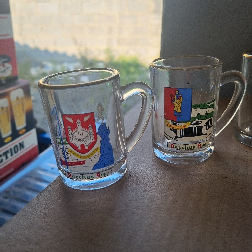 Mini Chope Bacchus Bier, Collections, Marques de bière, Enlèvement ou Envoi, Utilisé, Chope(s), Autres marques