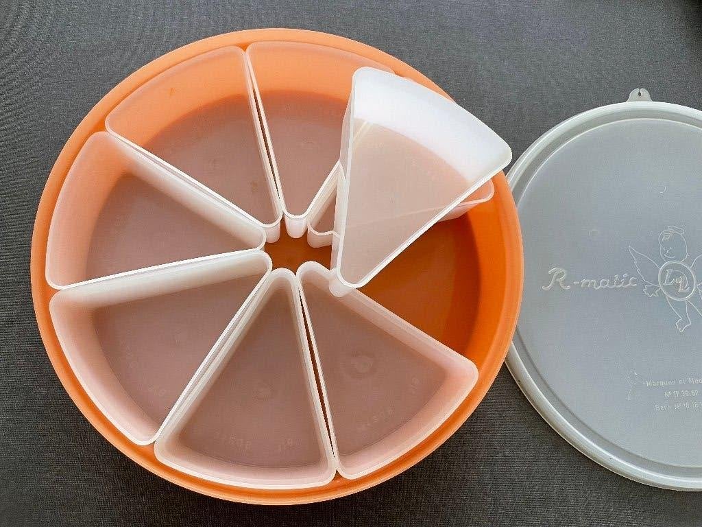 Vintage Tupperware, Ophalen, Gebruikt, Overige kleuren, Met compartimenten