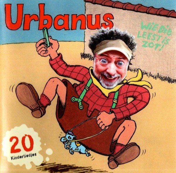 urbanus - wie dit leest is zot, Ophalen of Verzenden