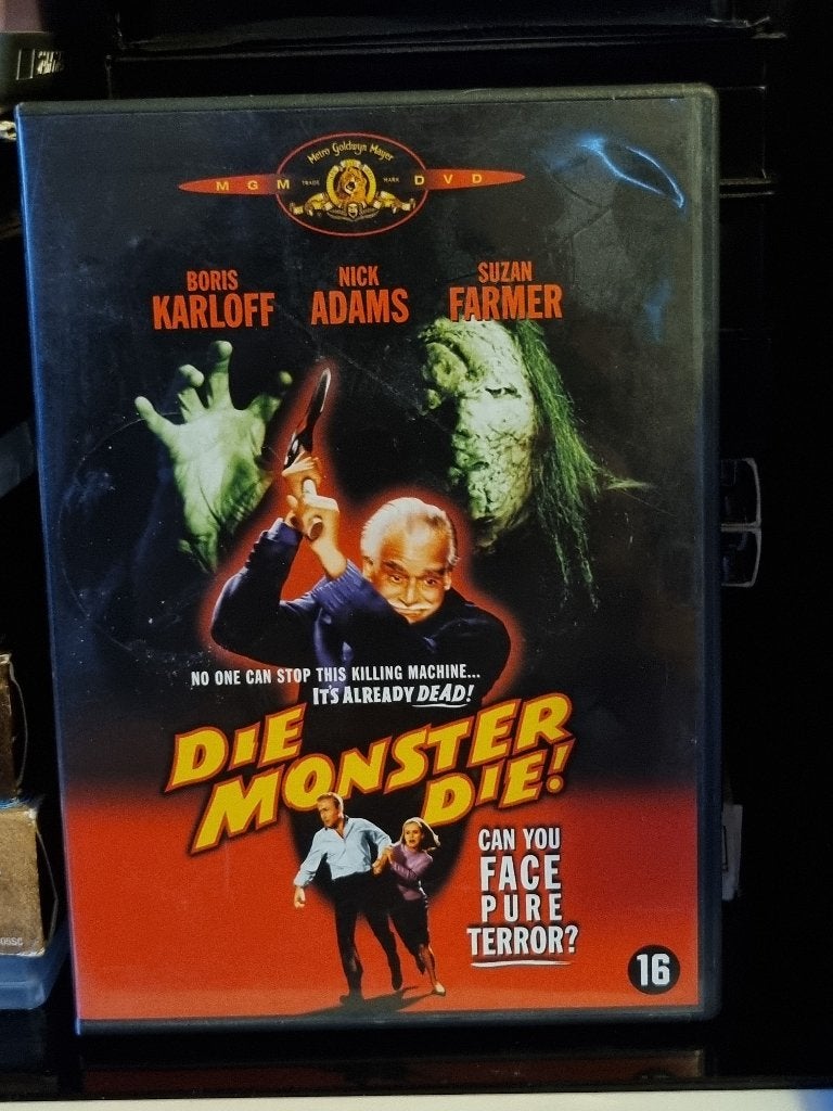 Die Monster Die, Boris Karloff, Nick Adams, Suzan Farmer, CD & DVD, DVD | Horreur, Enlèvement ou Envoi
