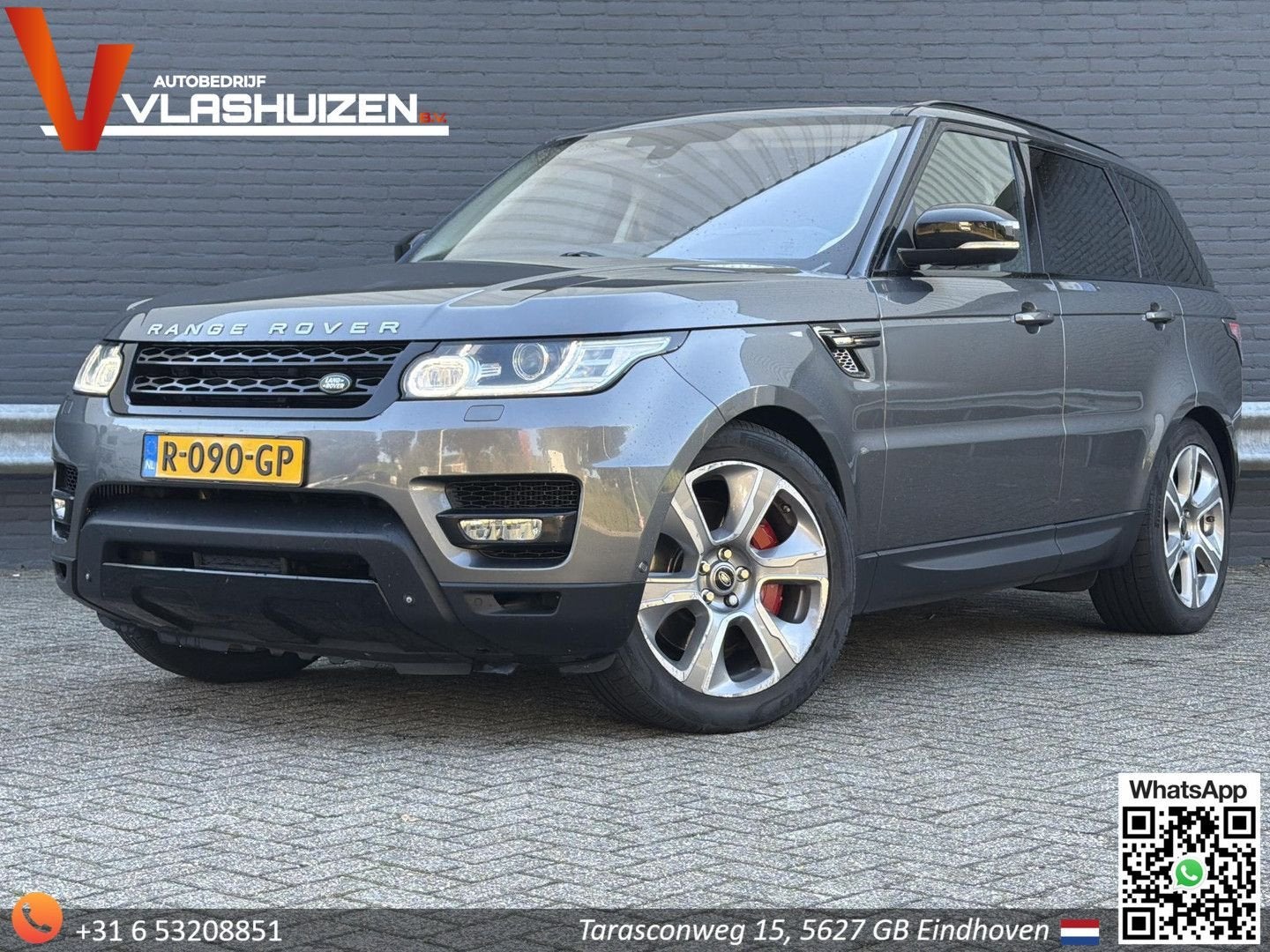 Land Rover Range Rover Sport 3.0 SDV6 Hybrid Autobiography D, Auto's, Automaat, Zwart, Bedrijf, SUV of Terreinwagen