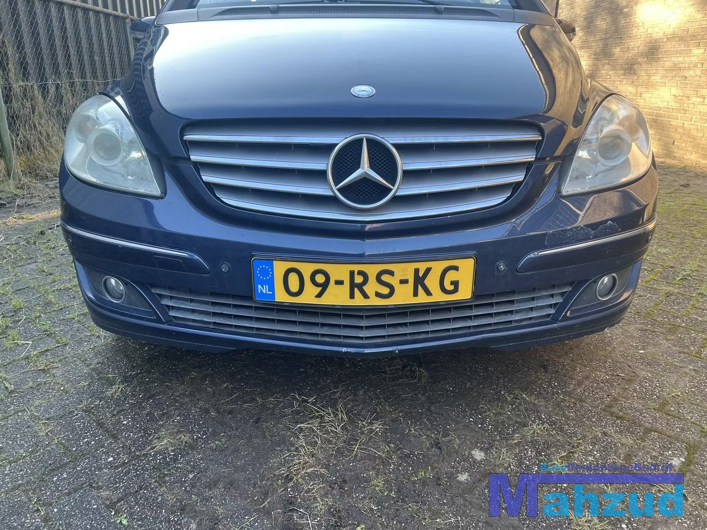 MERCEDES B KLASSE W245 blauw 375 voorbumper 2005-2011, Auto-onderdelen, Gebruikt, Mercedes-Benz AG, Voor, Mercedes-Benz