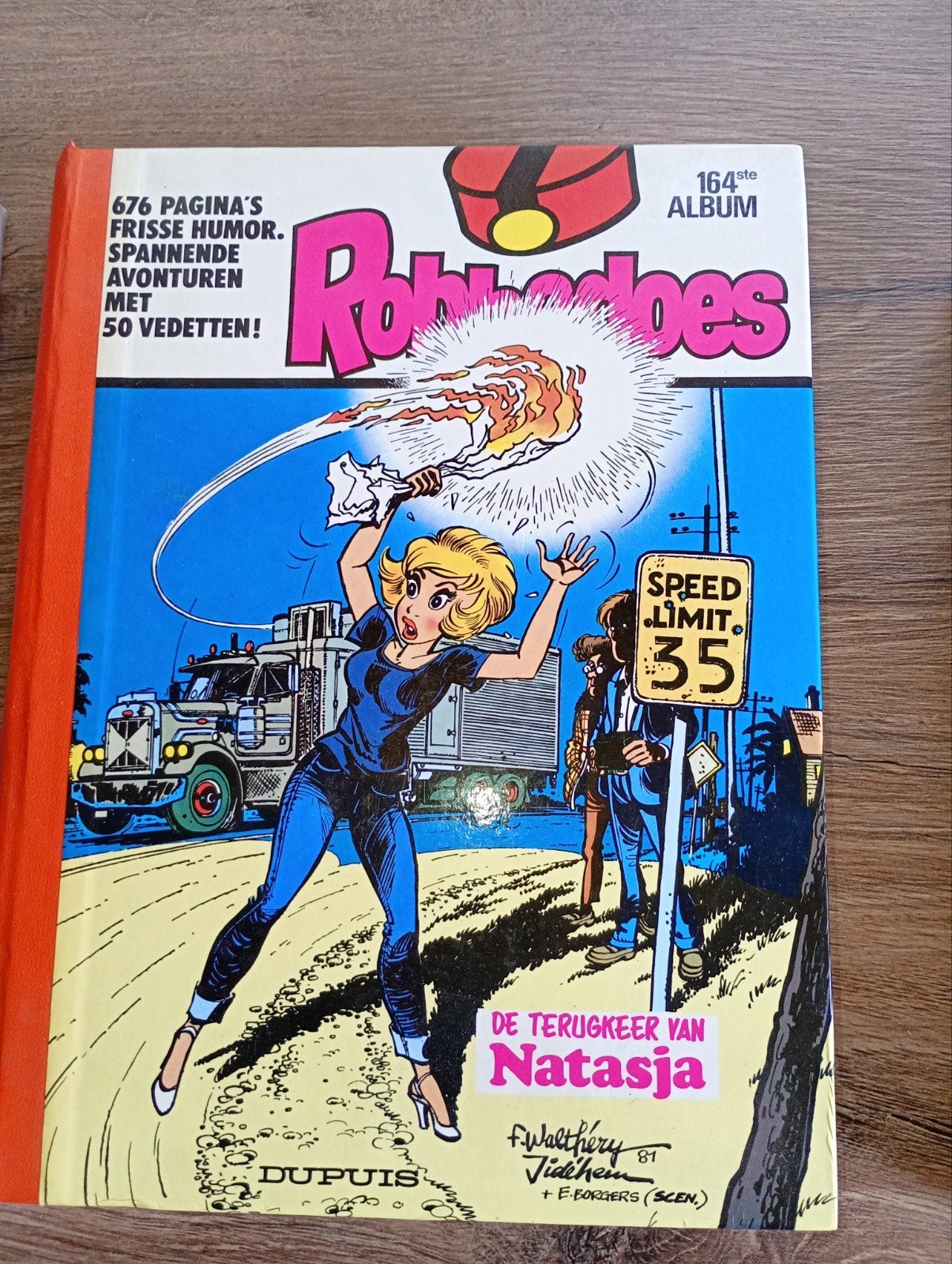 Robbedoes album 164, Boeken, Ophalen of Verzenden, Gelezen