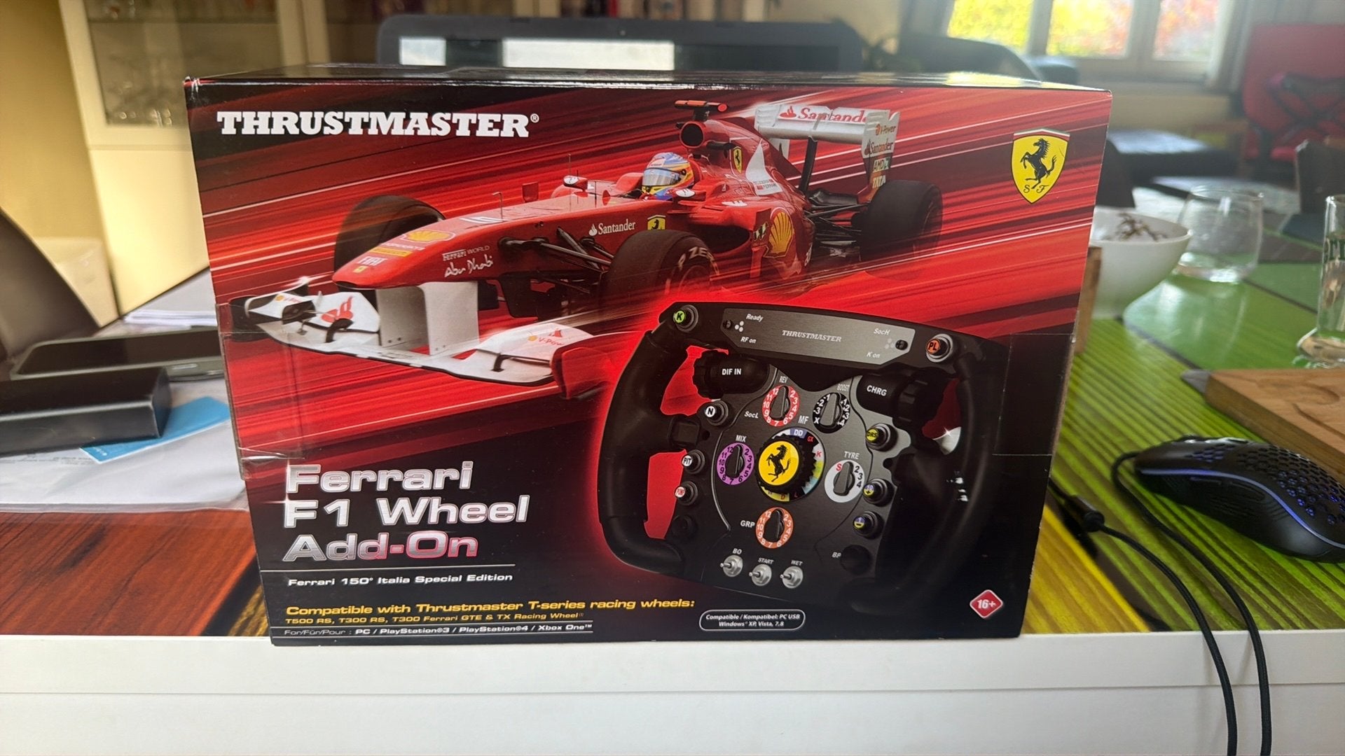 Volant Thrustmaster ferrari f1, Enlèvement ou Envoi, Comme neuf