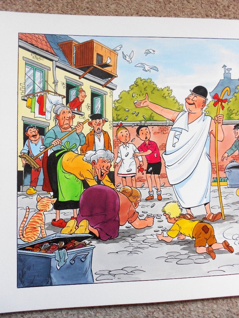 Suske en Wiske - De Wilde Weldoener -orig ecoline tek Geerts, Enlèvement ou Envoi, Neuf, Willy Vandersteen / Paul Geerts