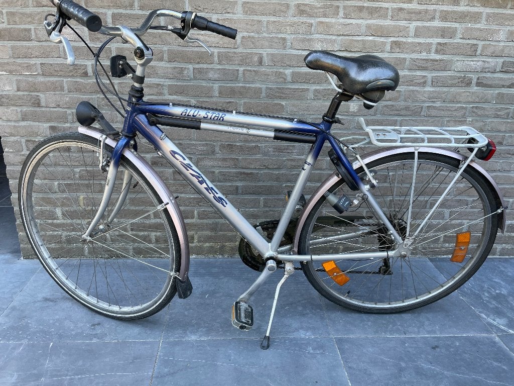 Herenfiets Alu- Star Claes in zeer goede staat, Autres marques, Vitesses, Frein sur jante, 49 à 53 cm