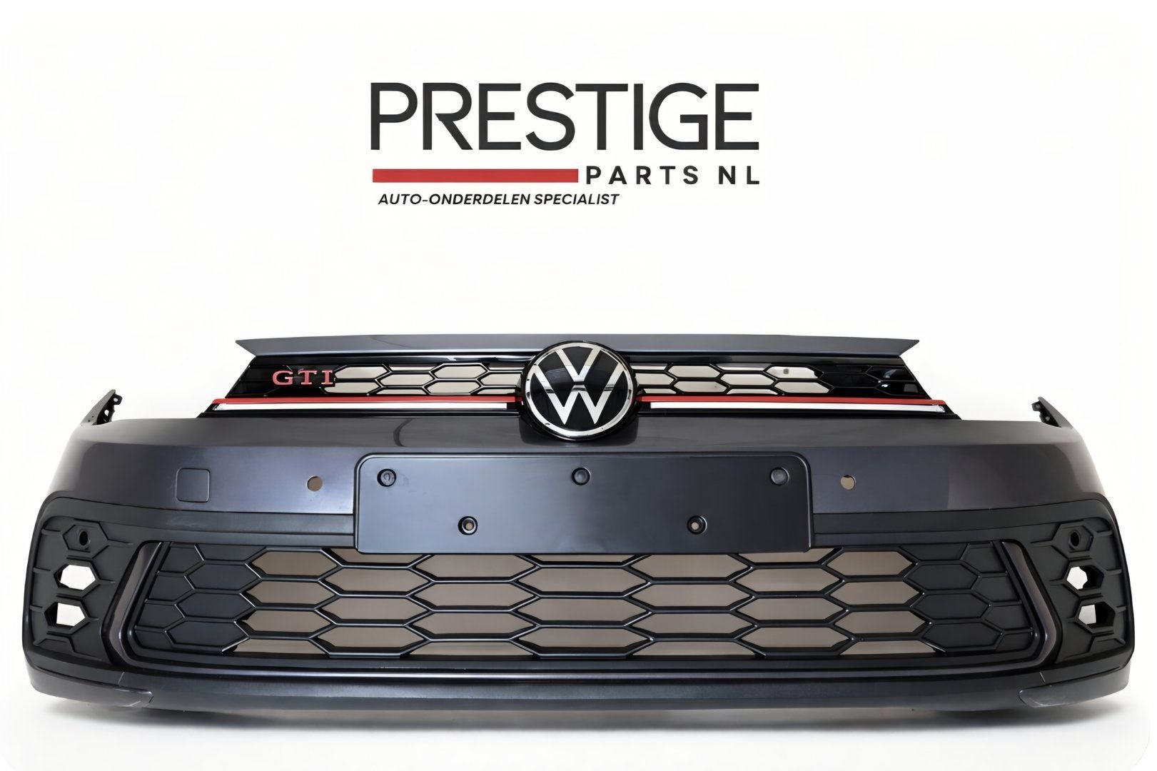 Voorbumper VW Polo 2G AW Facelift GTI LED GRILL PDC bj.2022-, -, Origine de la pièce connue, Utilisé, -