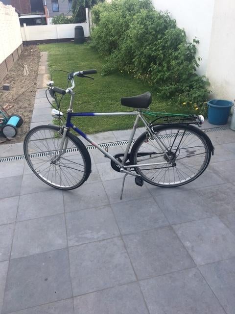 Mooie herenfiets, Fietsen en Brommers, Gebruikt, Velgrem, Versnellingen, 53 tot 57 cm