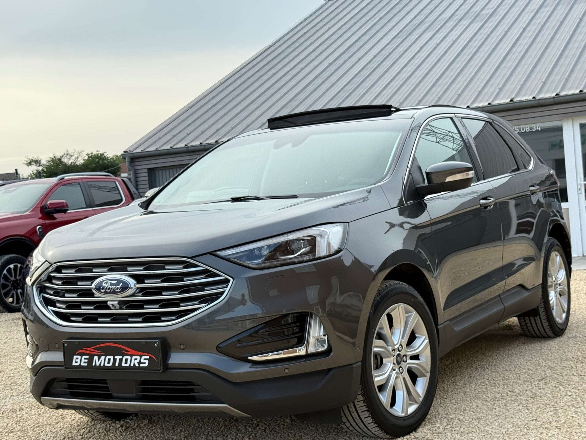 Ford Edge 2.0 TDCi 150CV Titanium BOITE AUTO TOIT PANO CUIR, Autos, Ford, Argent ou Gris, Achat, Entreprise, 2565 kg